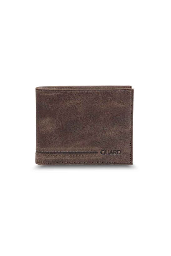Guard Antique Brown Classic Leather Men's Wallet