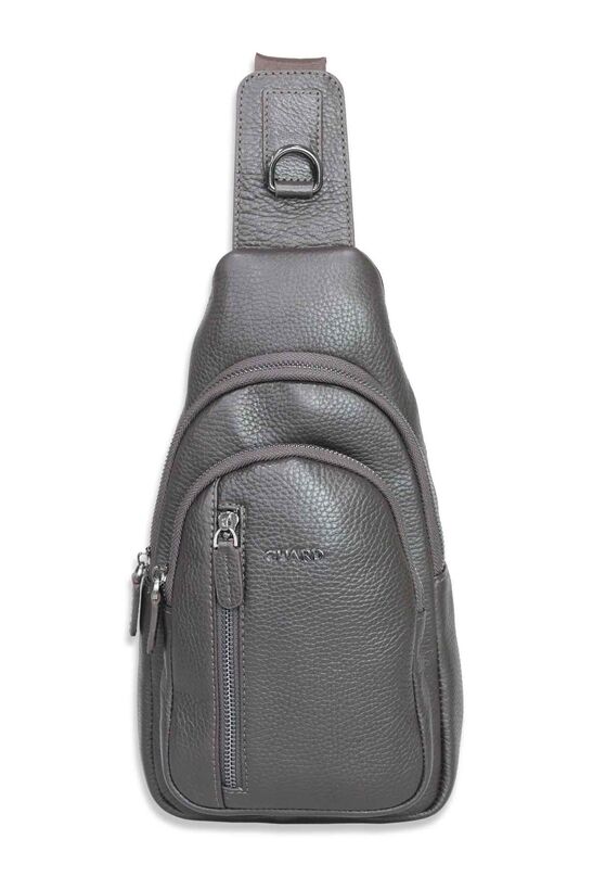 Guard Brown Leather Crossbody Bag