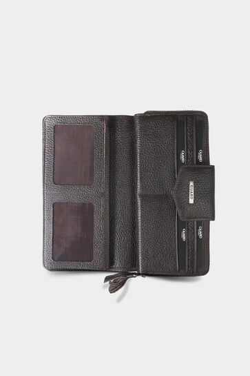 Guard - Guard Brown Zipper and Leather Hand Portfolio (1)