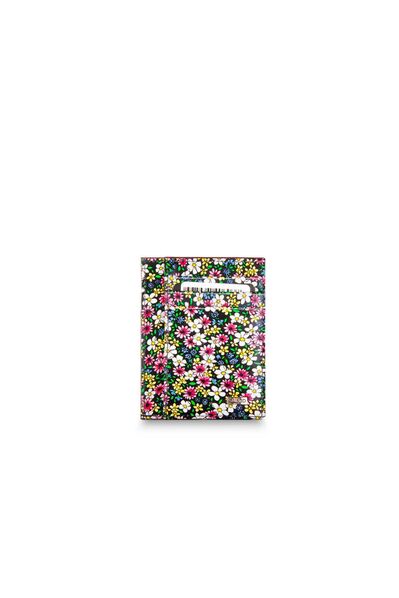 Guard Floral Patterned Women's Leather Card Holder - Thumbnail