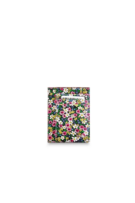 Guard Floral Patterned Women's Leather Card Holder