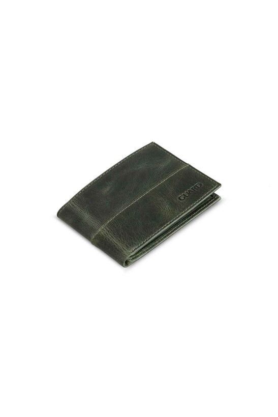 Guard Antique Green Slim Classic Leather Men's Wallet