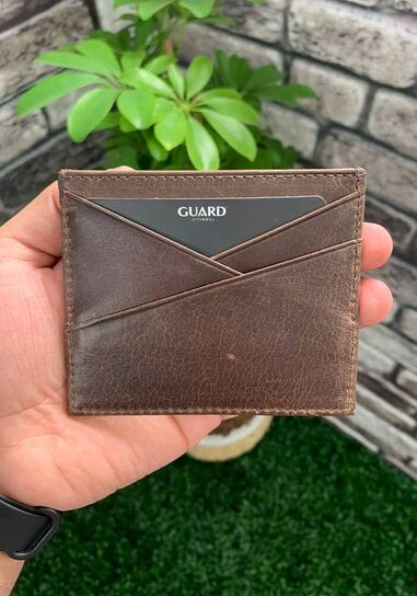 Guard - Guard Antique Brown Leather Card Holder (1)