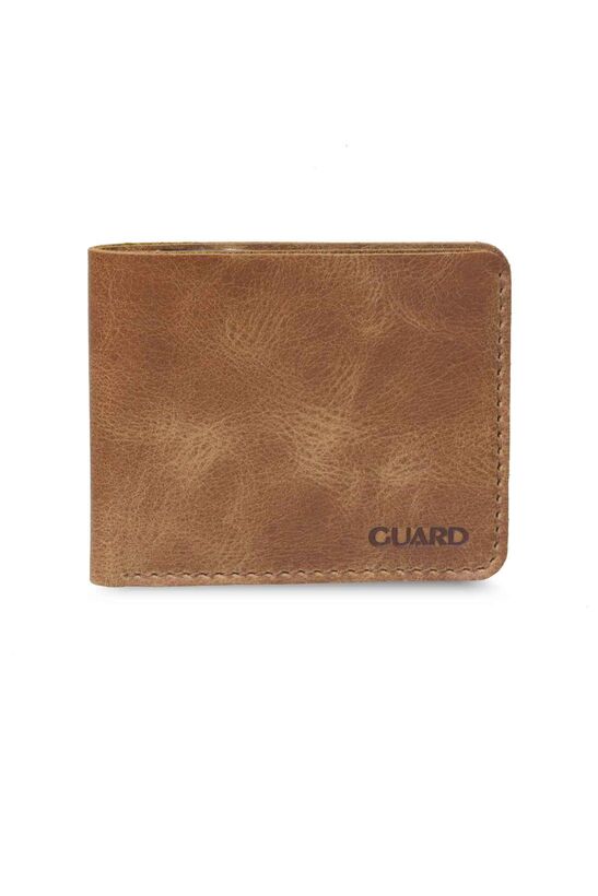 Guard Antique Tan Handmade Leather Men's Wallet