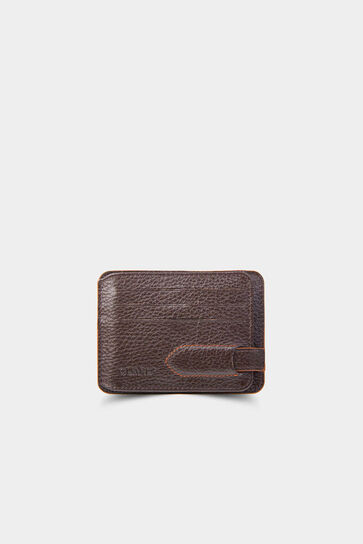 Guard Brown Leather Card Holder - Thumbnail