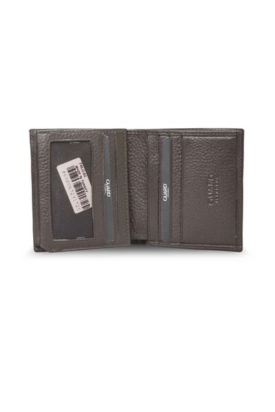 Guard - Guard Brown Multi-Compartment Mini Leather Men's Wallet (1)
