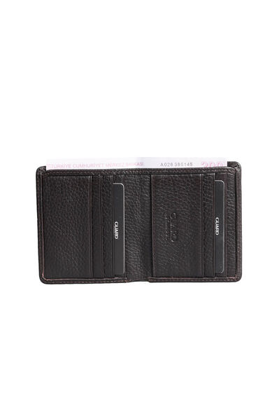 Guard - Guard Brown Minimal Sport Leather Men's Wallet (1)