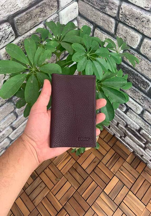 Guard Claret Red Passport Cover