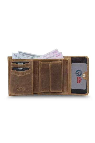 Guard - Guard Crazy Taba Women's Wallet With Coin Compartment (1)