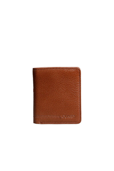 Guard Dustin Tan Leather Men's Wallet - Thumbnail