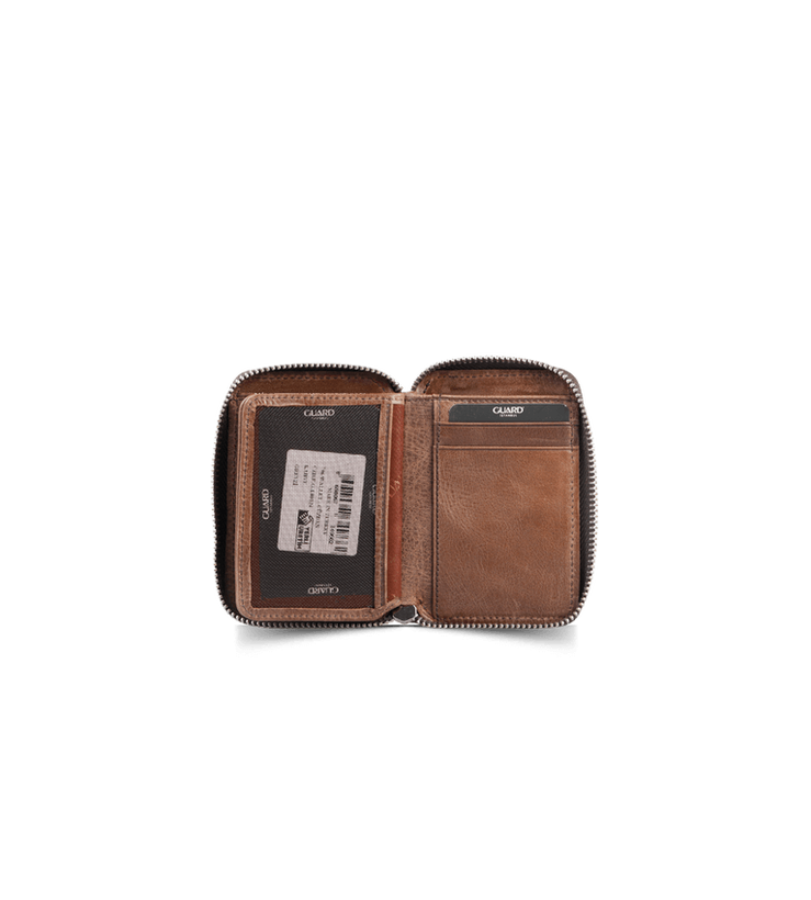 Guard Gift / Souvenir Antique Brown Portfolio - Wallet Set
