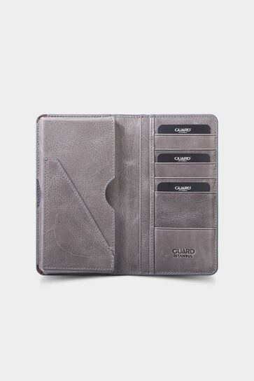 Guard Gift / Souvenir Antique Gray Portfolio - Wallet Set - Thumbnail