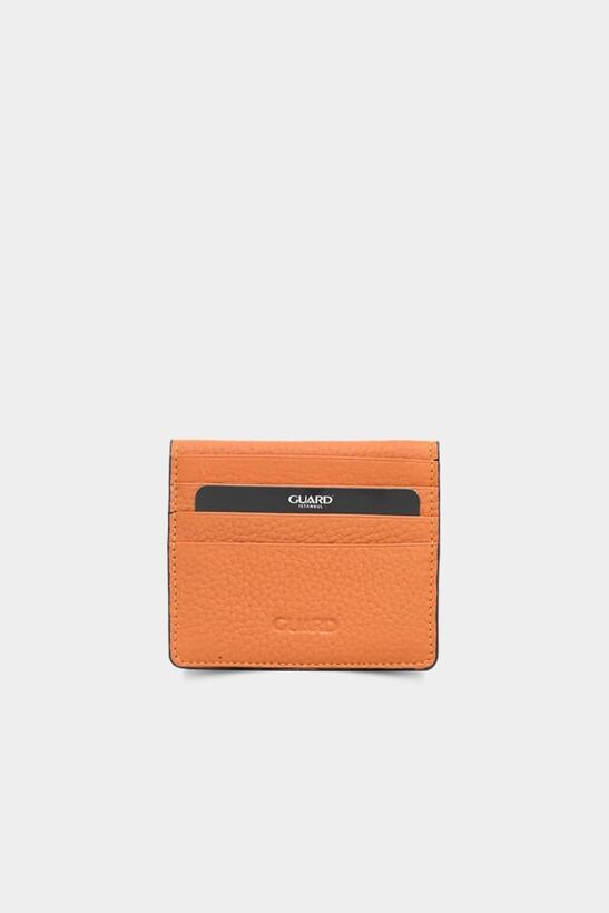 Guard Gift / Souvenir Black - Orange Card Holder Set