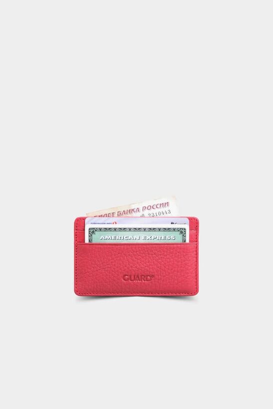 Guard Gift / Souvenir Red Portfolio - Card Holder Set