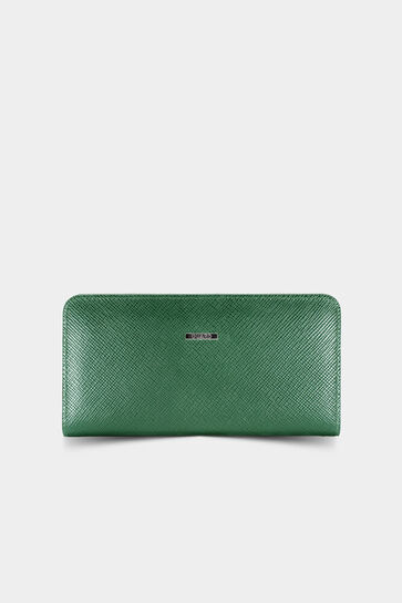 Guard Green Leather Women's Wallet & Handbag - Thumbnail