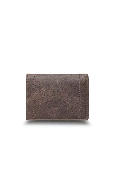 Guard - Guard Minimal Antique Brown Leather Men's Wallet (1)