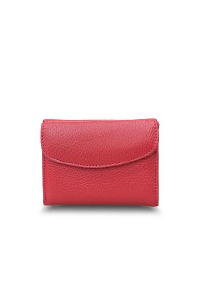 Guard Red Coin Compartment Women's Wallet - Thumbnail