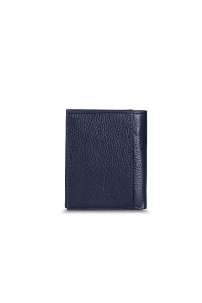 Guard - Guard Navy Blue Leather Men's Wallet (1)
