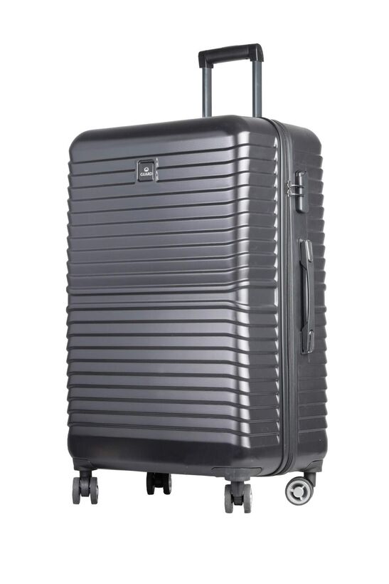 Guard Polypropylene Unbreakable Black Travel Suitcase Set of 3