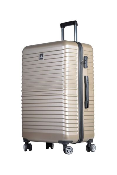 Guard Polypropylene Unbreakable Bronze Travel Suitcase Set of 3 - Thumbnail