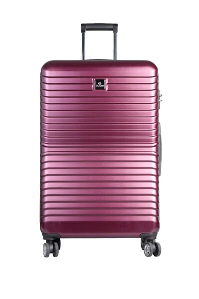 Guard Polypropylene Unbreakable Claret Red Travel Suitcase Set of 3 - Thumbnail
