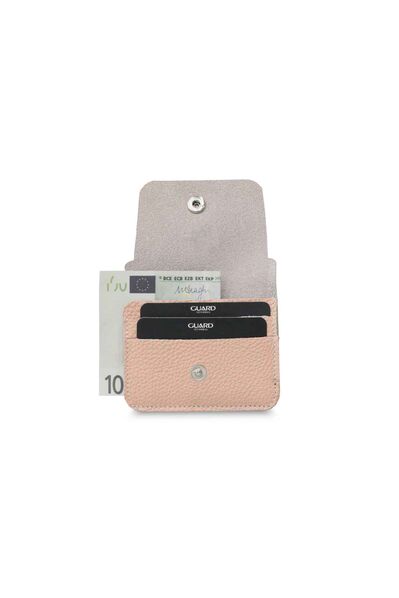 Guard - Guard Powder Mini Leather Card Holder with Paper Money Compartment (1)