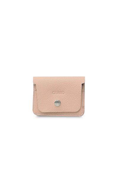 Guard Powder Mini Leather Card Holder with Paper Money Compartment - Thumbnail