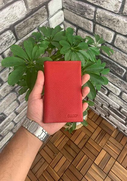 Guard Red Passport Cover - Thumbnail