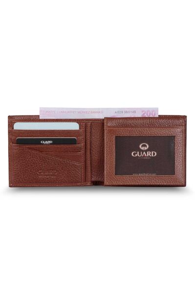 Guard - Guard Taba Guti Horizontal Leather Men's Wallet (1)