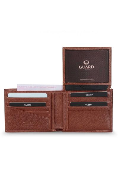 Guard Taba Guti Horizontal Leather Men's Wallet - Thumbnail