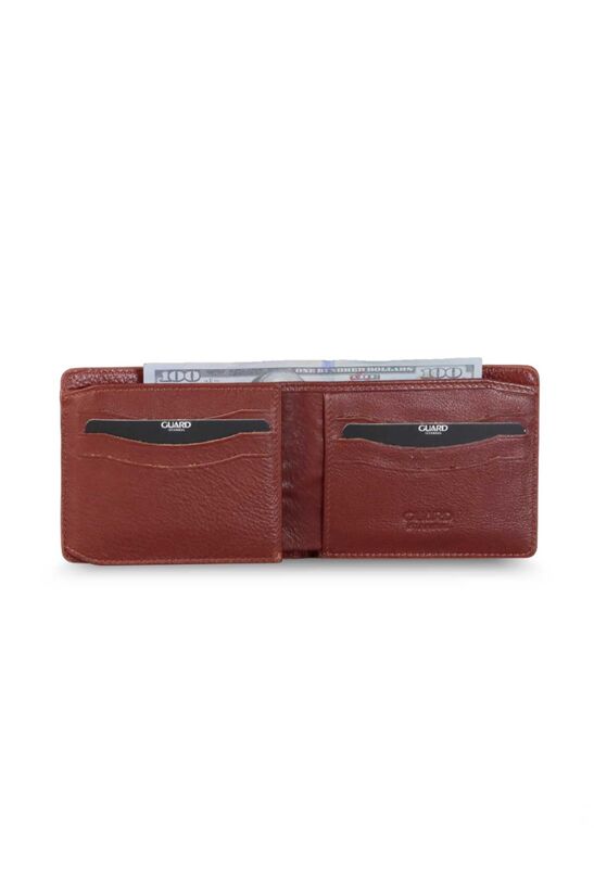Guard Tan Leather Men's Wallet