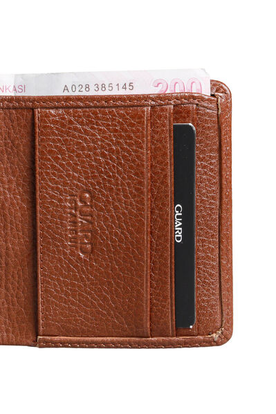 Guard Taba Minimal Sport Leather Men's Wallet - Thumbnail