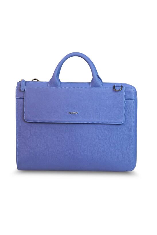 Guard Slim Parlement Blue Genuine Leather Briefcase