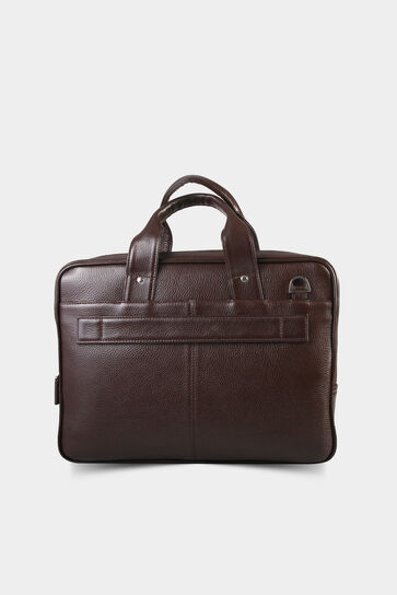 Guard - Guard Laptop Entry Brown Leather Briefcase (1)