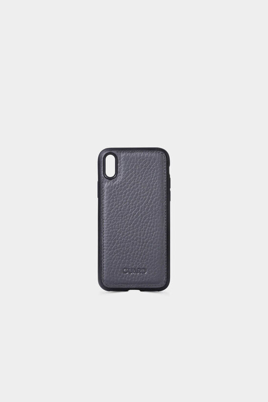 Guard Mat Siyah Deri iPhone X / XS Kılıfı