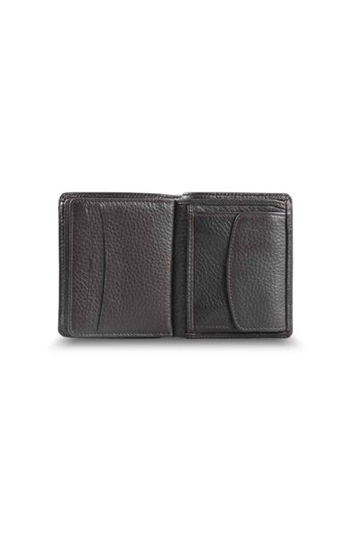 Guard Medium Brown Men's Wallet with Coin Compartment - Thumbnail