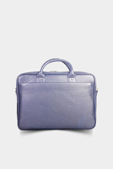 Guard - Guard Navy Blue Leather Briefcase (1)