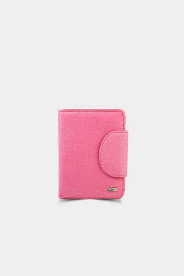 Guard Pink Leather Women's Wallet - Thumbnail