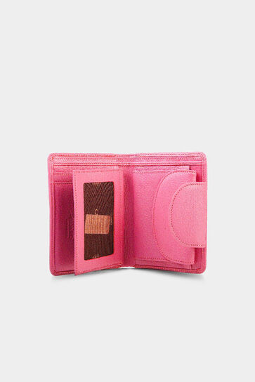 Guard Pink Leather Women's Wallet - Thumbnail