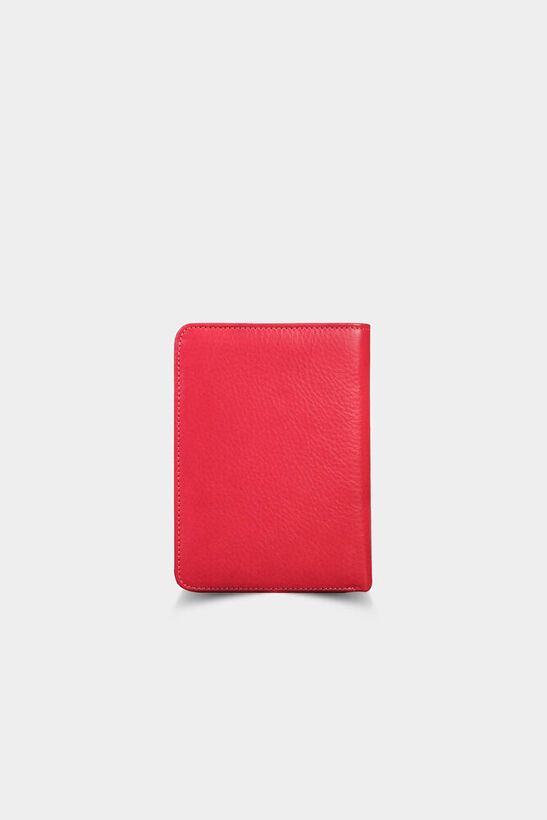 Guard Red Multi Compartment Leather Women's Wallet
