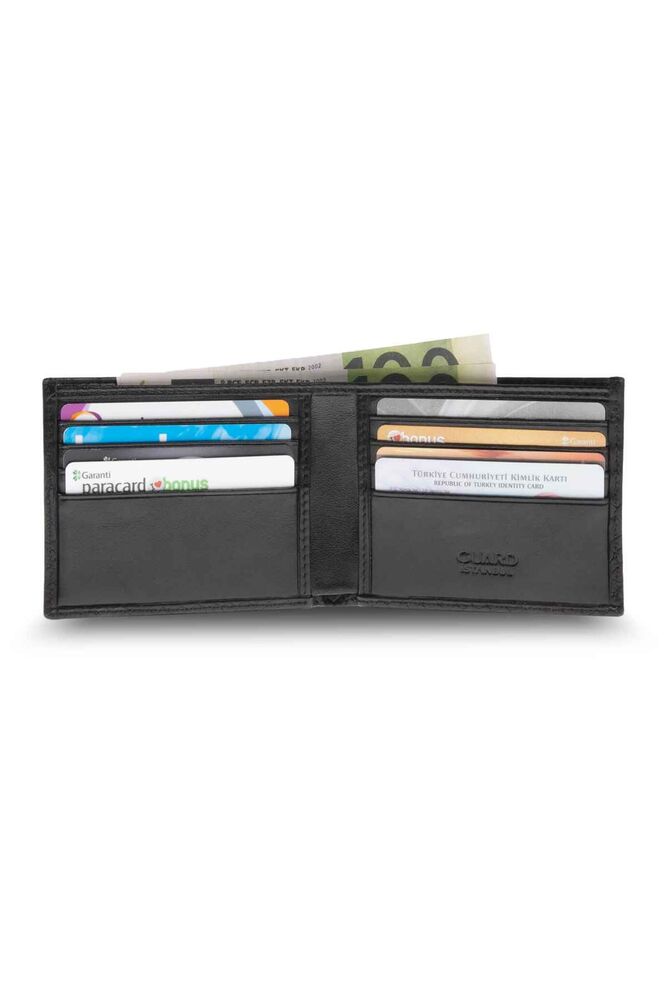 Python Printed Black Classic Leather Men's Wallet