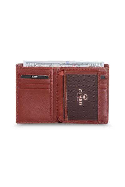 Guard - Guard Taba Knitted Printed Leather Men's Wallet (1)