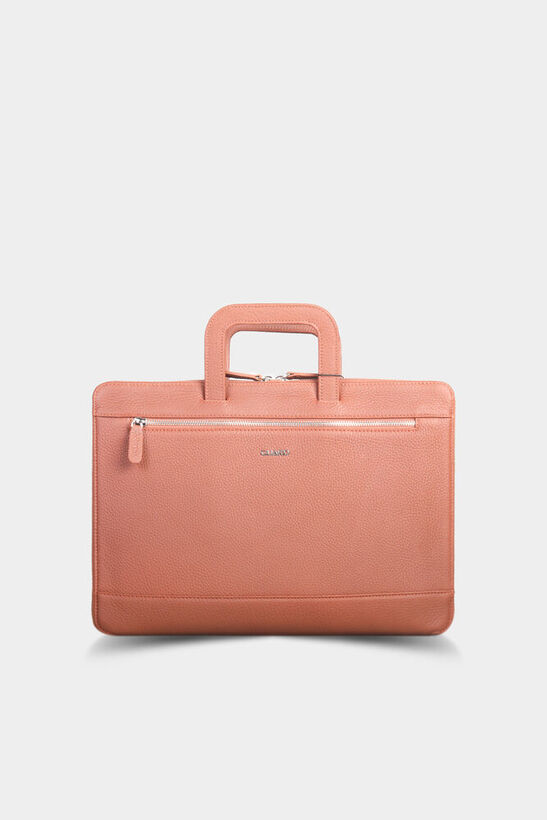Guard Tan Leather Briefcase and Laptop Bag