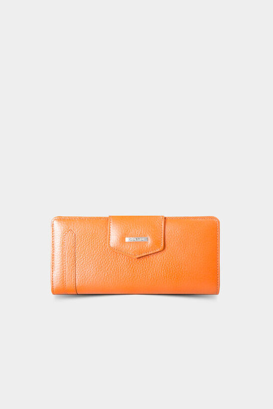 Guard Tan Zippered and Leather Hand Portfolio